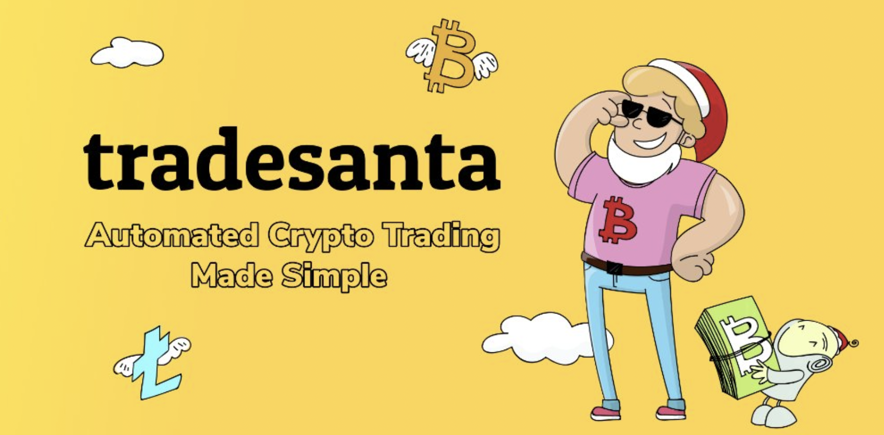 منصة TradeSanta الشهيرة تطلق روبرت تداول مجاني لاول مرة